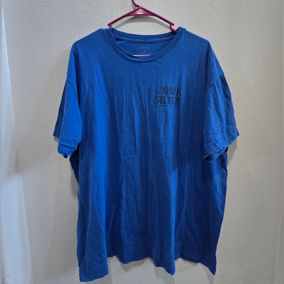 Quicksilver blue long sleeved t-shirt size XXL - Picture 3 of 5